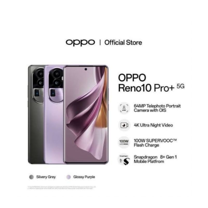 Jual HP OPPO RENO 10 PRO+ 5G 12/256 GB - RENO 10 PRO PLUS 5G GARANSI ...