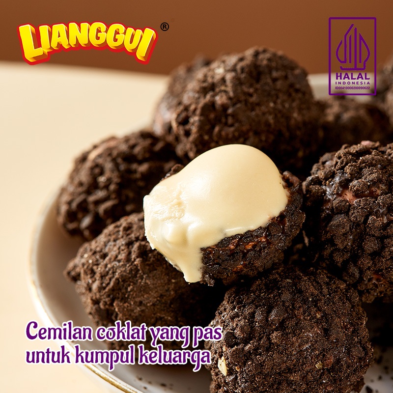 Jual [HALAL] LIANGGUI Crisp CHOCO COCONUT/ STRAWBERRY/ CHOCO & MILK ...