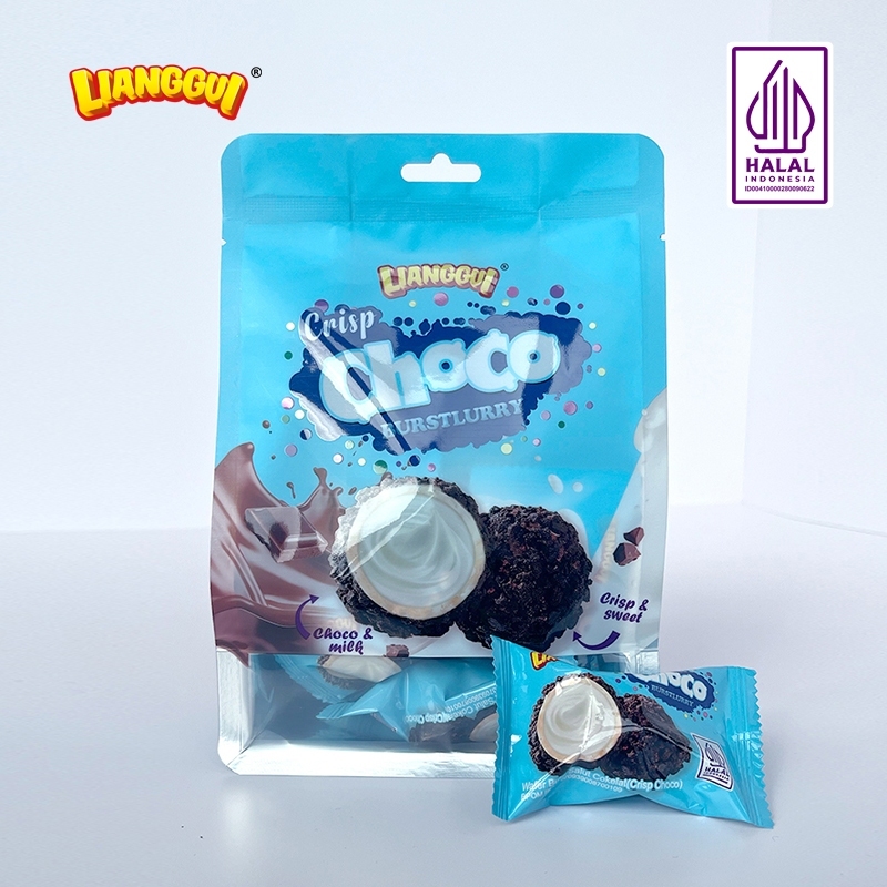 Jual [HALAL] LIANGGUI Crisp CHOCO BURSTLURRY COCONUT CRISPY | SWEET ...