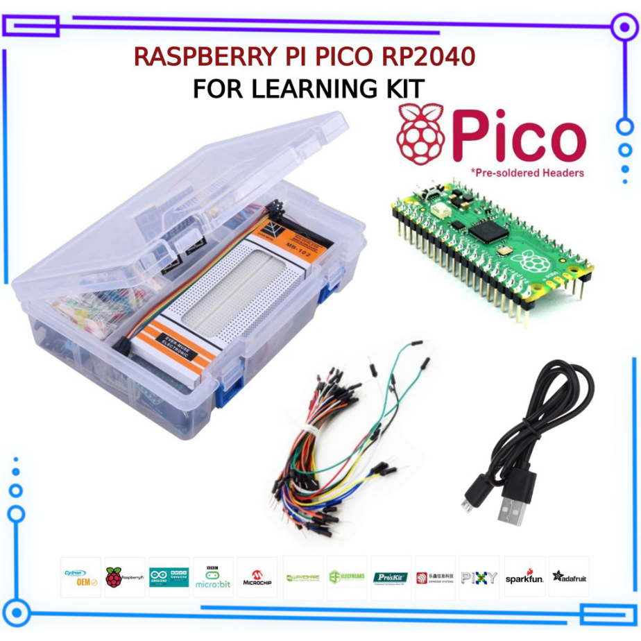 Jual Get Started With MicroPython On Raspberry Pi Pico Paket Limited ...