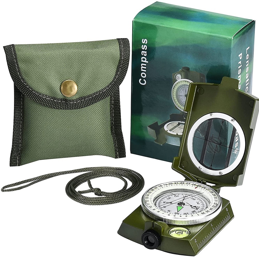Jual Kompas bidik prisma DC60-2A/military compass lensatic outdoor ...