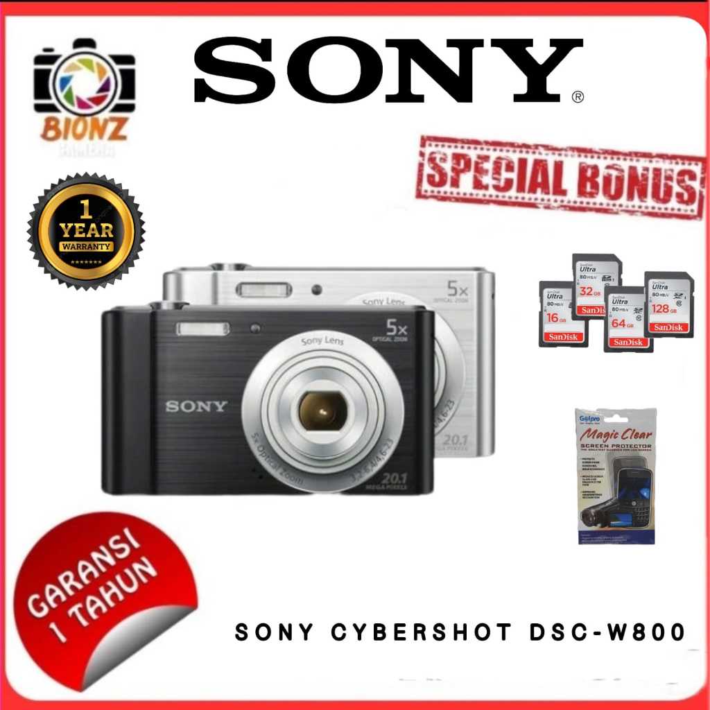 Jual SONY CYBERSHOT DSC W800 / CAMERA DIGITAL CYBERSHOT DSCW800 / W800 Shopee Indonesia