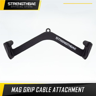 Jual Mag Grip Long Bar 46cm Cable Attachment STRENGTHBAE Lat Pulldown ...