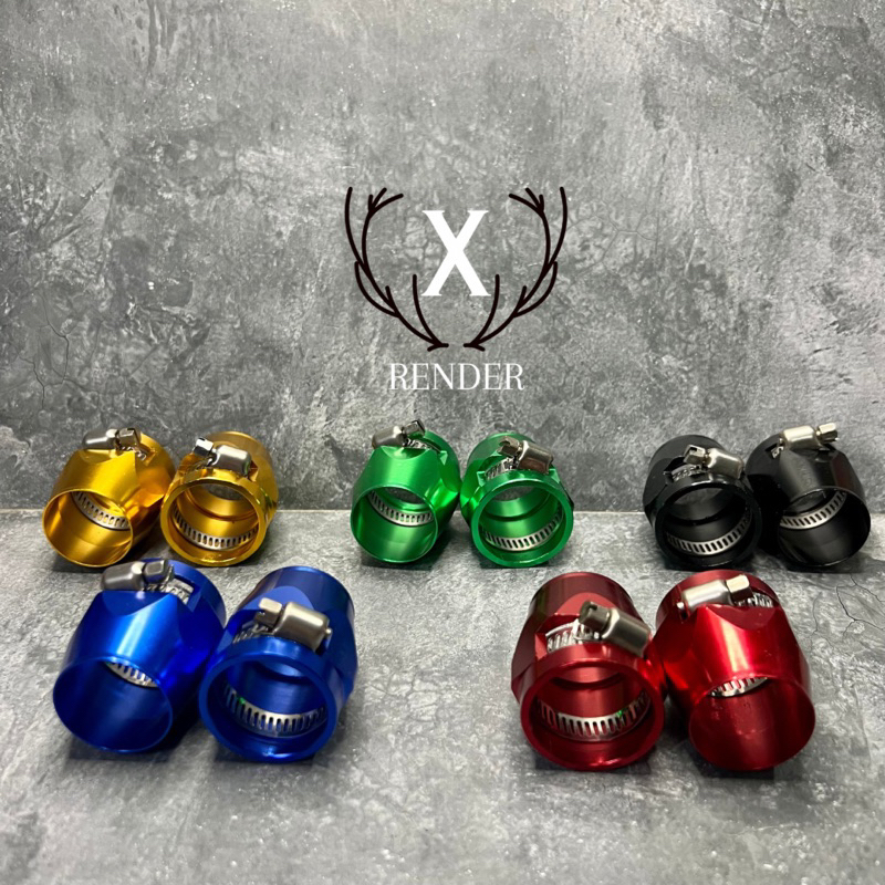 Jual KLEMAN BREKET SELANG RADIATOR KLEMAN SLANG RADIATOR HARGA SEPASANG ...