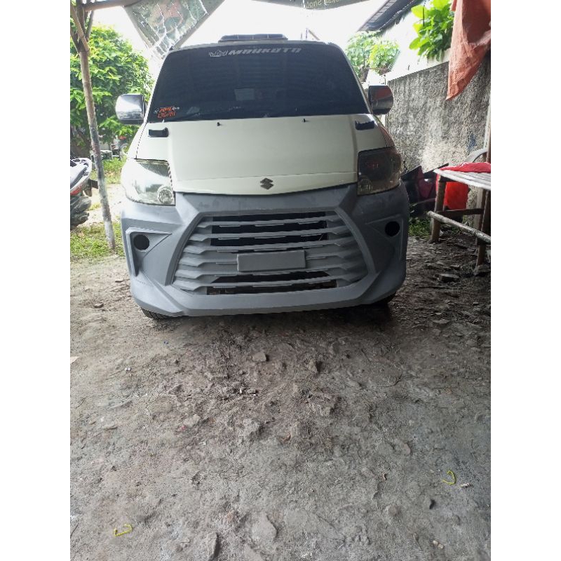 Jual BEMPER DEPAN APV ARENA COSTUM MODEL AVANZA 2021-2024 bemper APV ...