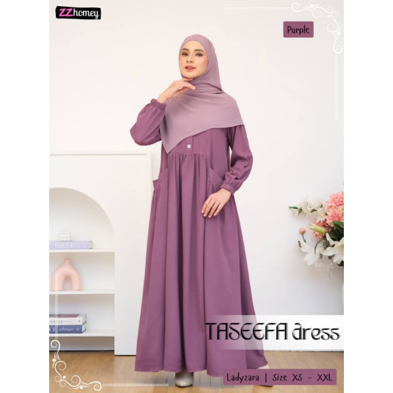 Jual TASEEFA DRESS | Shopee Indonesia