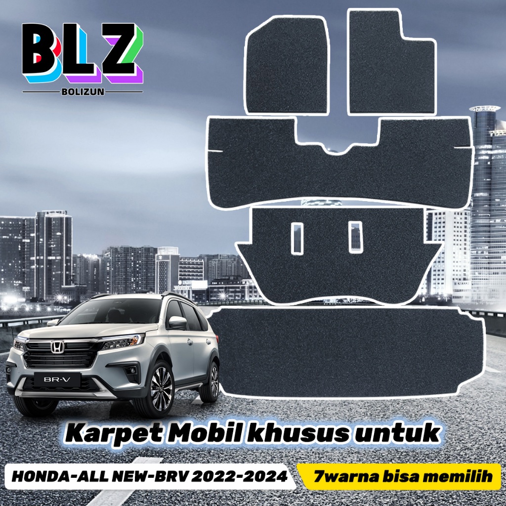 Jual Bolizun Karpet Mobil Custom Honda All New Br V Baris Dan Baris Bagasi