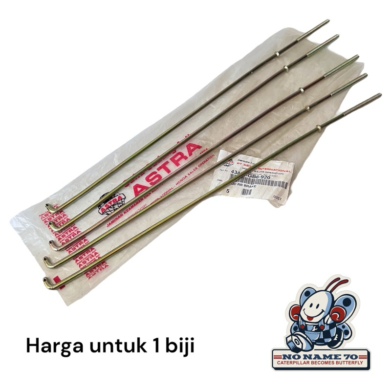 Jual Tiang Lidi Kawat Rem Belakang Honda C50 C70 C700 C800 Astrea 800 ...