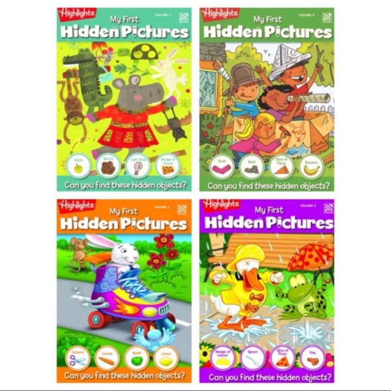 Jual Highlights My First Hidden Pictures Buku Aktivitas Anak Kids ...