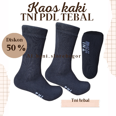 Jual Kaos Kaki Tni Pdl Hitam Loreng Tebal Panjang Shopee Indonesia