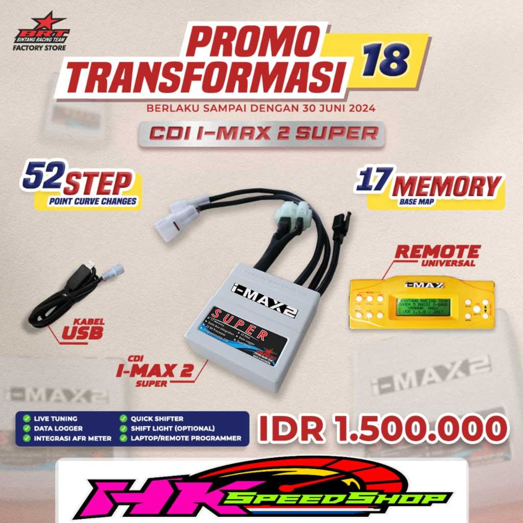 Jual CDI IMAX 2 BRT 26 STEP / 52 STEP SUPER / DUALBAND / SUPER PRO ...
