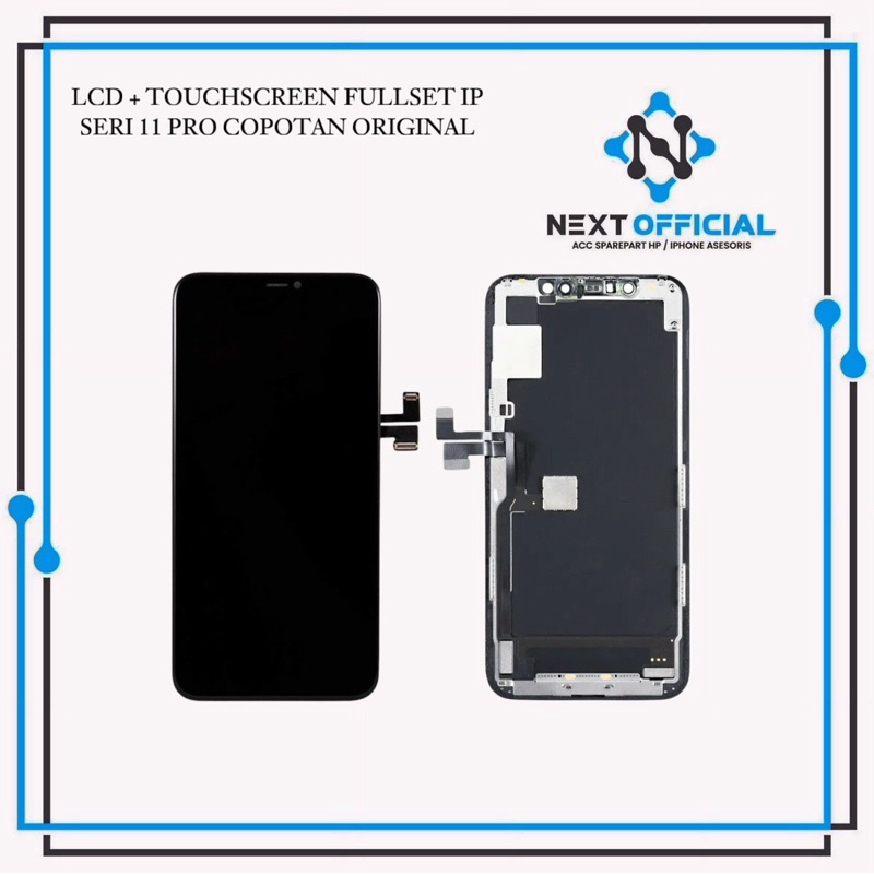 Jual Lcd + Touchscreen Ip Seri 11 Pro Copotan / Cabutan Original ...