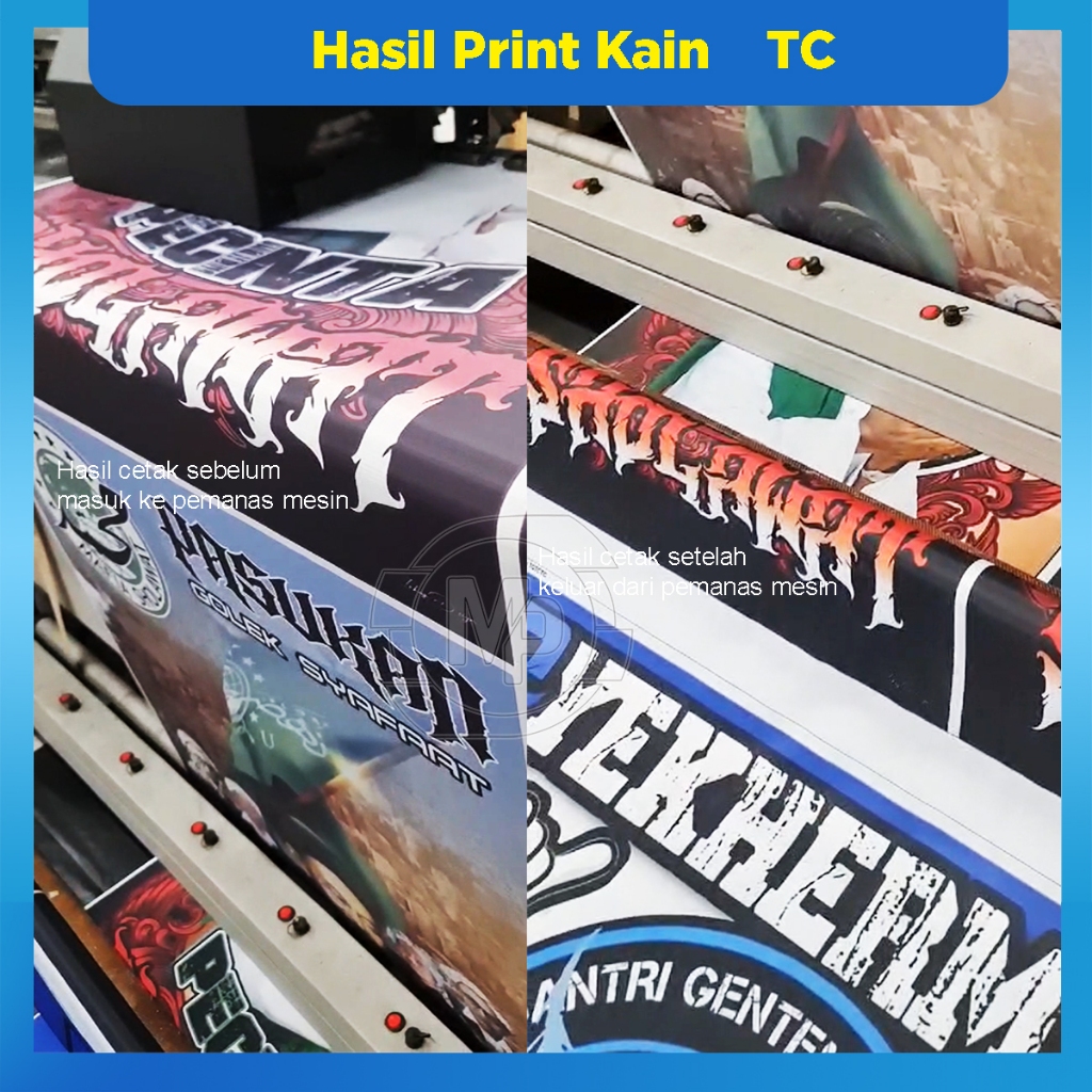 Jual Cetak Spanduk Kain / Print Banner kain / Umbul-umbul / Bendera ...