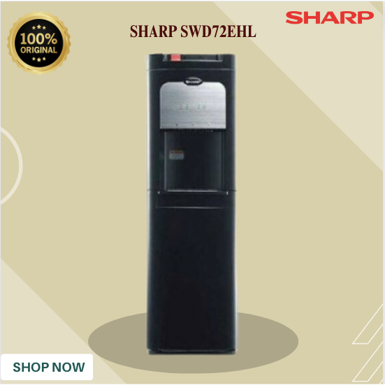 Jual DISPENSER SHARP GALON SWD72EHL 2L/SWD-72EHL/SWD 72EHL/SHARP GALON ...