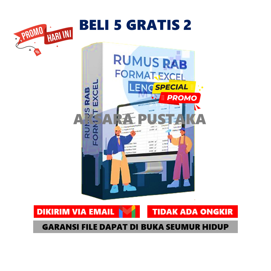 Jual F Tools Rab Otomatis Excel Aplikasi Perhitungan Rencana