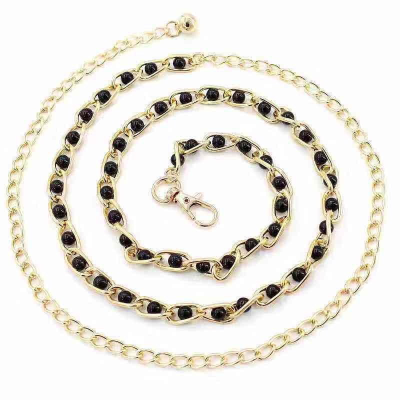 Jual MNMN - Belt Rantai Mutiara Wanita // Belt Mutiara Imitasi // Belt ...