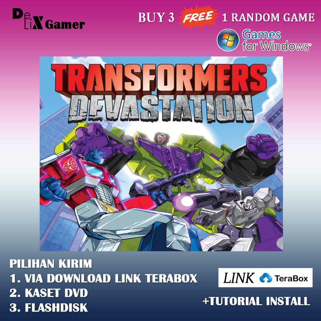 Jual TRANSFORMERS DEVASTATION GAME PC | Shopee Indonesia