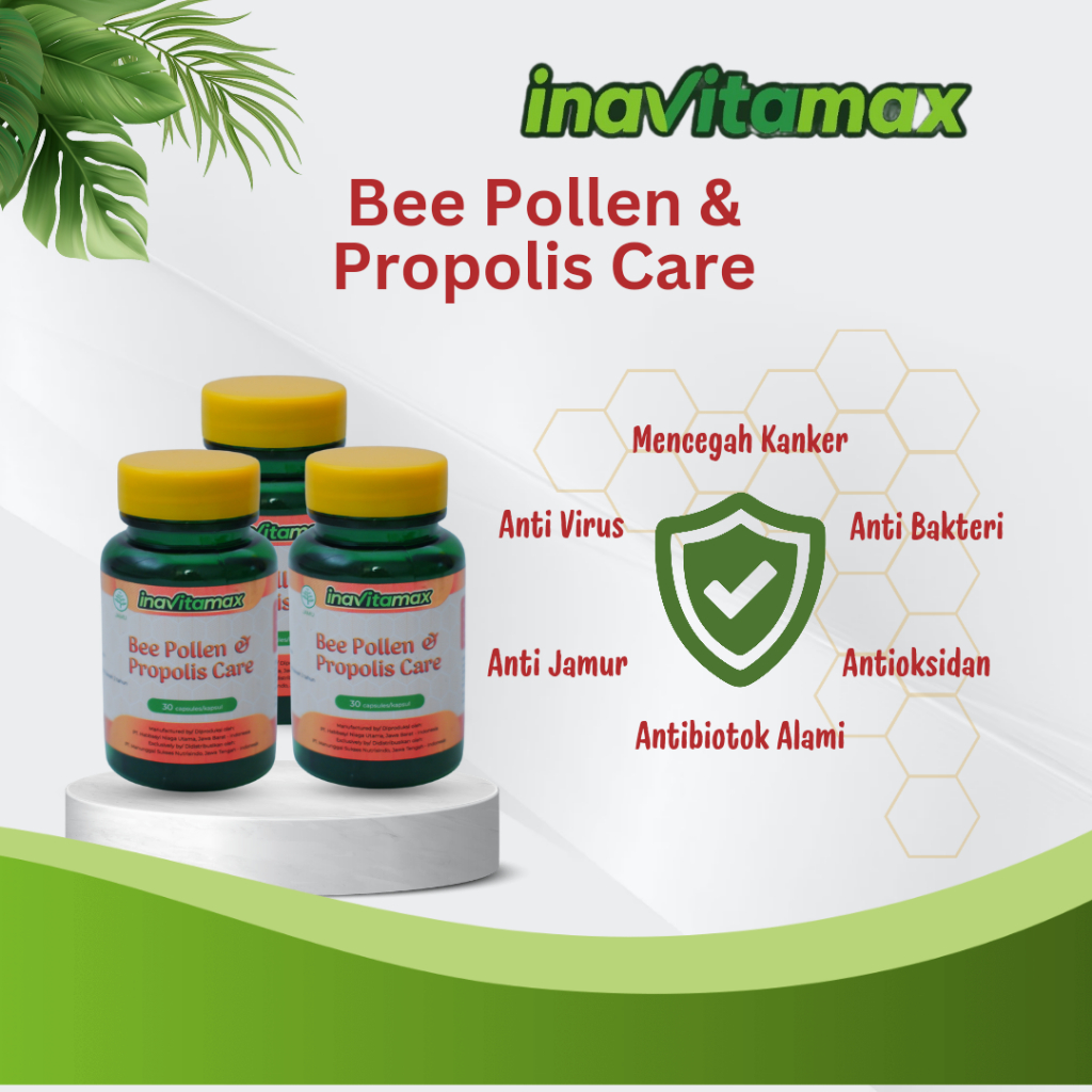 Jual INAVITAMAX BEE POLLEN & PROPOLIS CARE | Shopee Indonesia