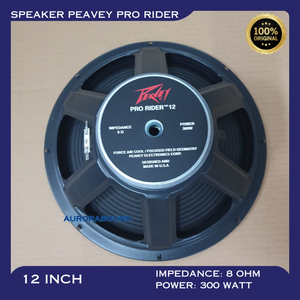 Jual SPEAKER KOMPONEN PEAVEY PRO RIDER 12 IN WOOFER PEAVEY PRO RIDER ...