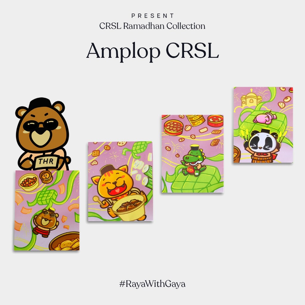 Jual CRSL Raya Envelope (1 Pack Get 4 Envelopes) | Amplop Angpao Hari ...