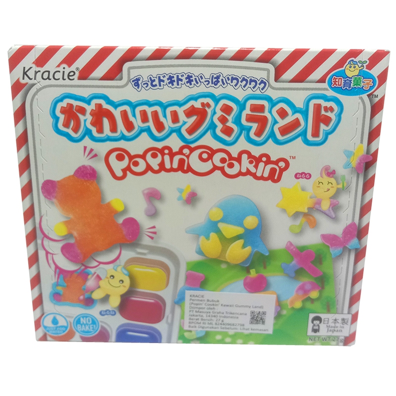 Jual KRACIE POPIN COOKIN KAWAII GUMMY LAND 27 G | Shopee Indonesia