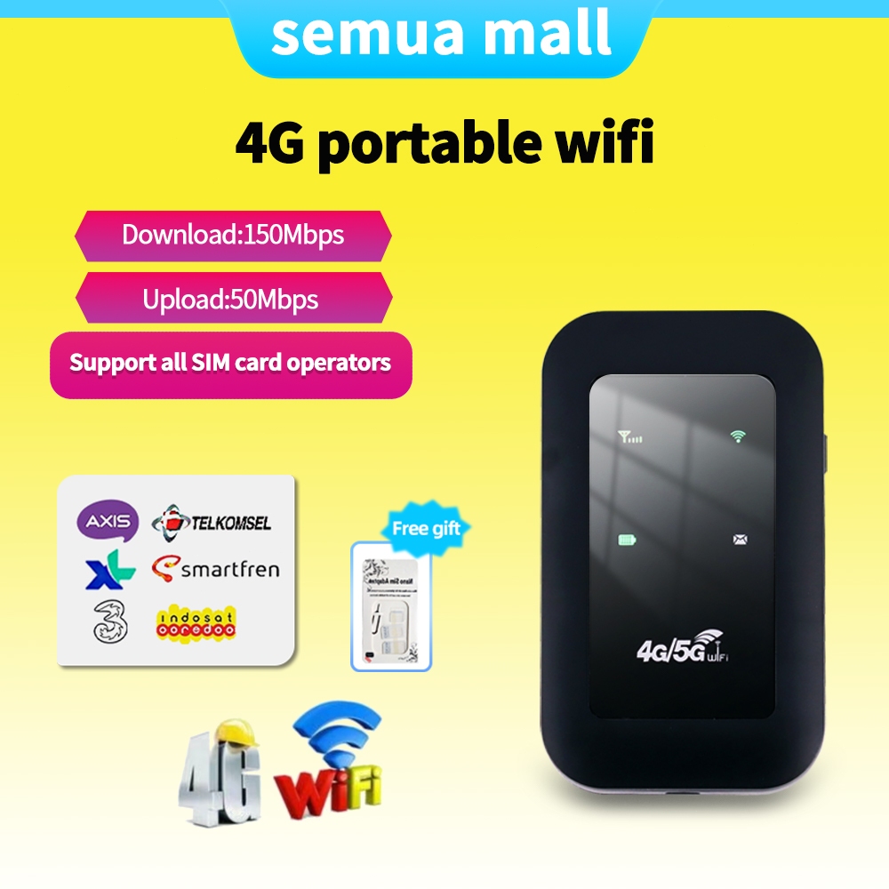 Jual Mini Wi-Fi Modem MIFI 4G LTE E5576 H806 150mbs wifi modem Buka ...