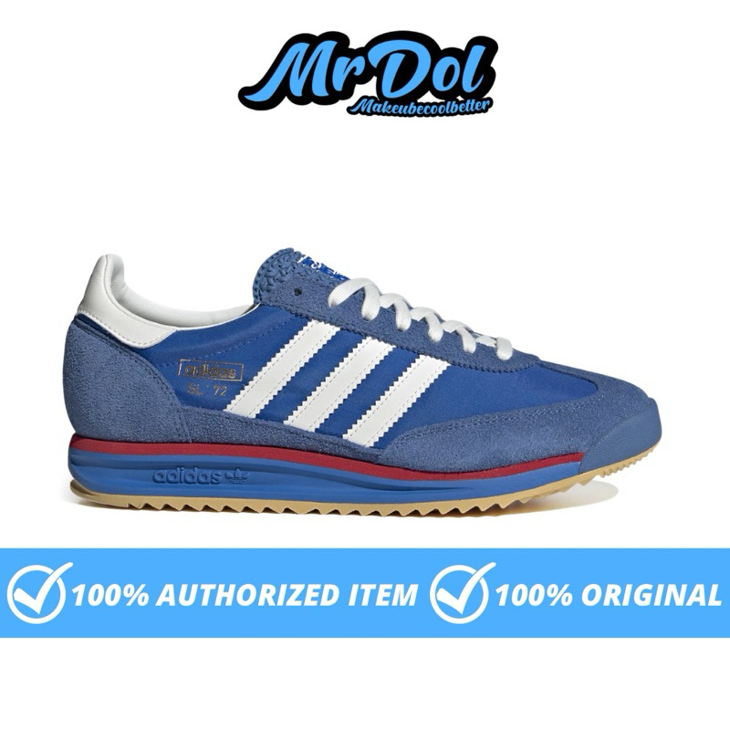 Jual Adidas SL 72 RS Blue Core White Beta Scarlett - 100% Original ...