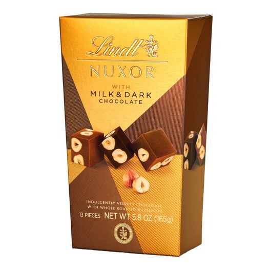 Jual Cokelat LINDT Nuxor Assorted Milk & Dark Chocolate asal Eropa