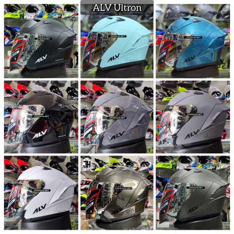 Jual Helm Alv Ultron All Varian Warna Original Alv Ultron Warna White