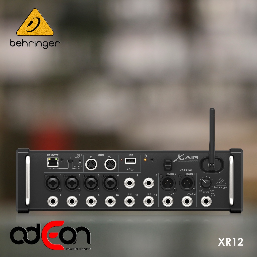 Jual Behringer X AIR XR12 / XR 12 Digital Mixer With Wifi | Shopee ...