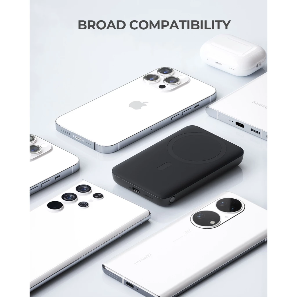 AUKEY Wireless Powerbank Magsafe 6700mah USB-C 20W PD PB-MS01