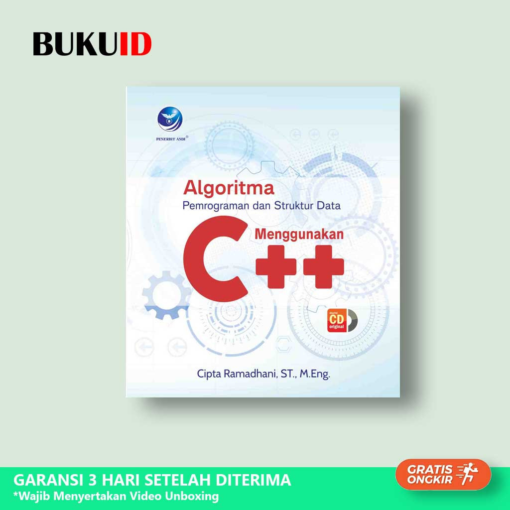 Jual Buku Algoritma Pemrograman dan Struktur Data Menggunakan C++ ...