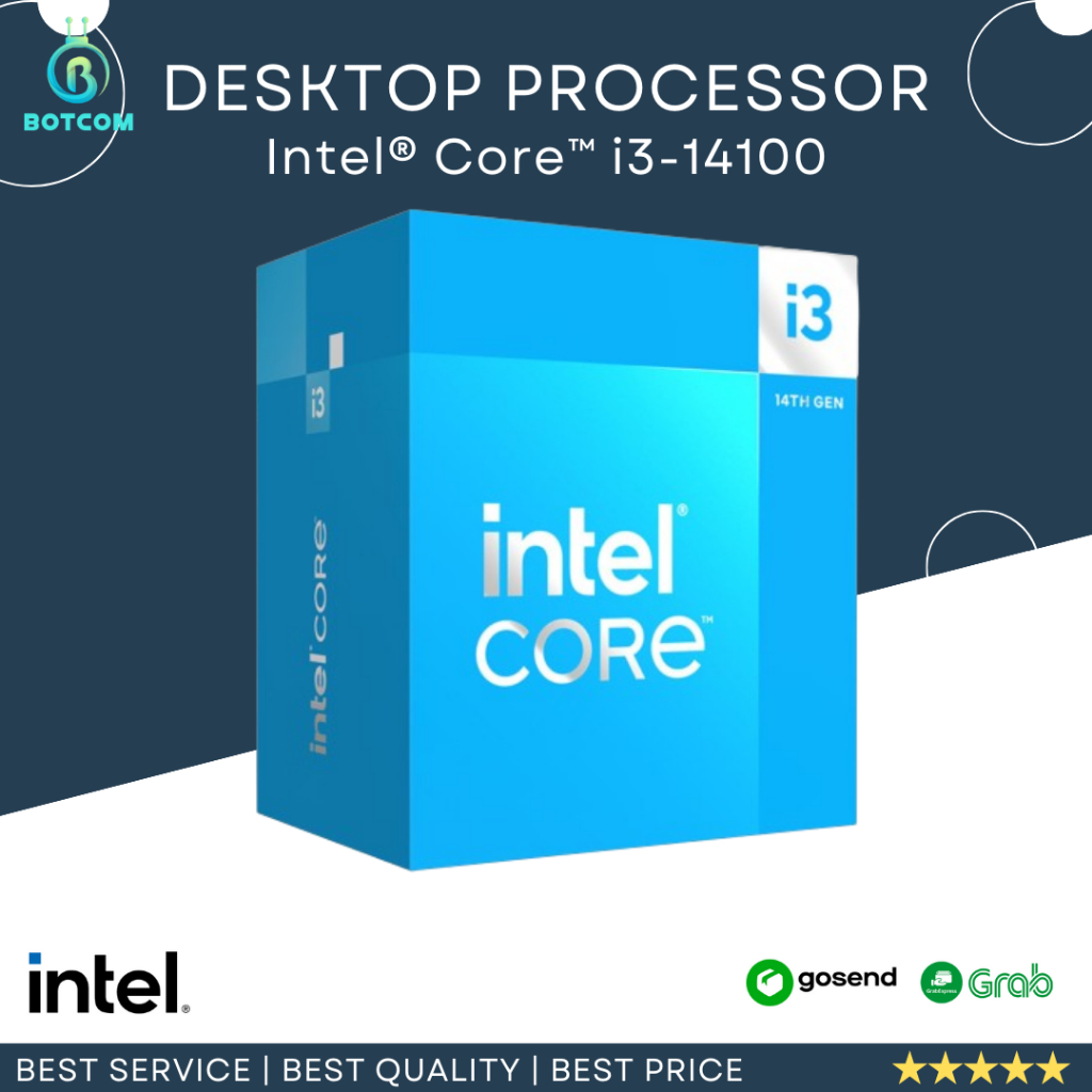 Intel Core I3 14100 Intel Core I3-14100 Desktop Processor - 14th