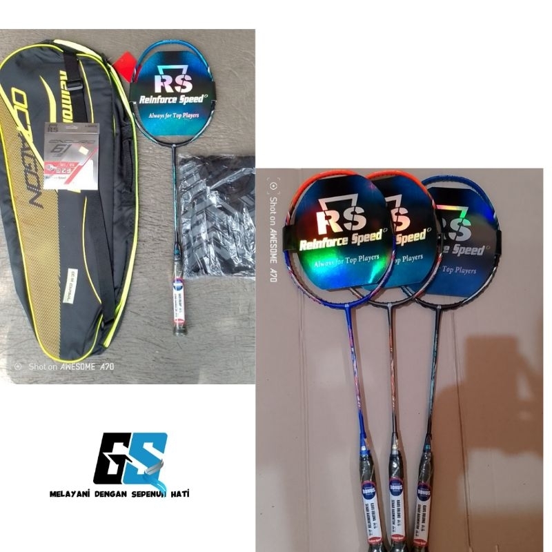Jual Raket Badminton RS OCTAGON 01 CONTROL 11 SMASH 21 PROF Original ...