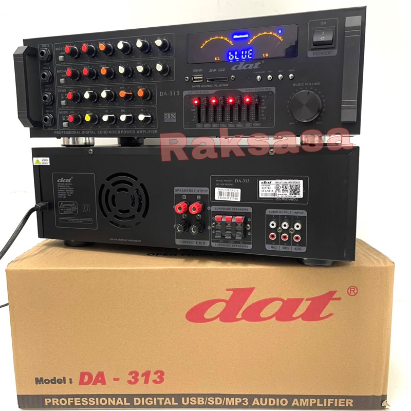 Jual Power amplifier DAT DA 313 original dat da 313 dat da313 da ...