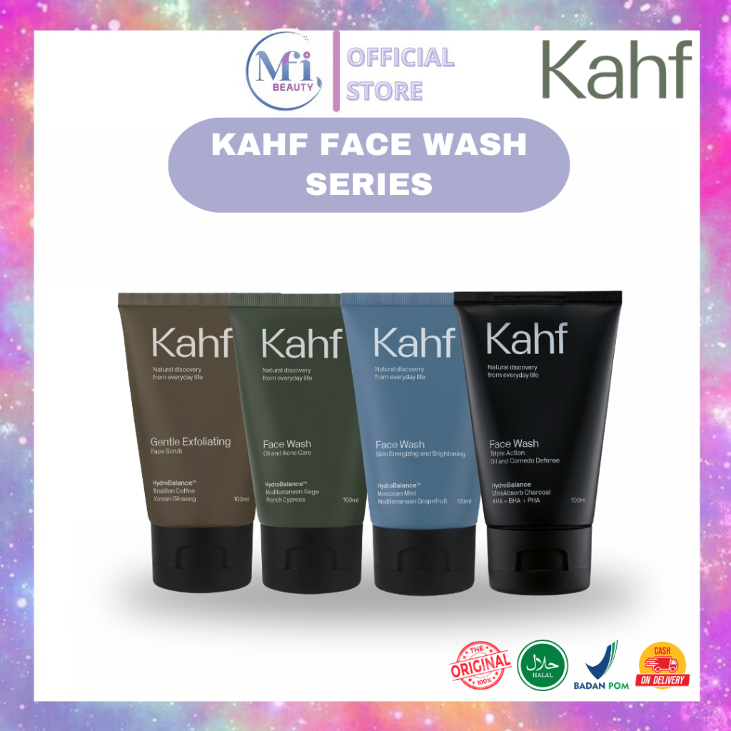 Jual MFI Kahf Face Wash 100ML Series Skin Energizing and
