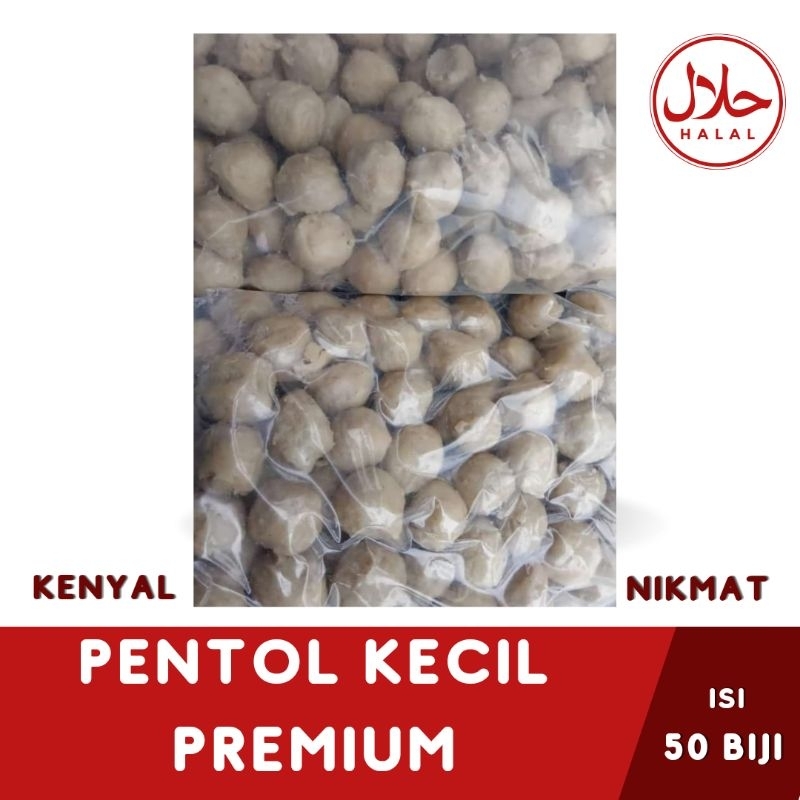 Jual [sby] Bakso Pentol Daging Sapi Asli Ukuran Kecil Premium Isi