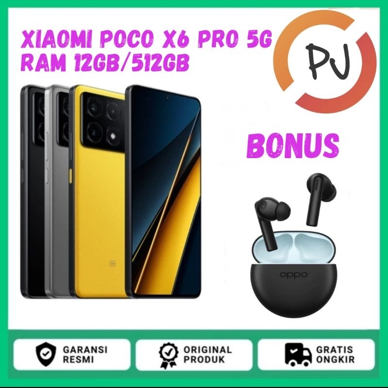 Jual Xiaomi Poco X6 Pro 5g Ram 12gb512gb Dimensity 8300 Ultra Garansi Resmi Shopee Indonesia 2099