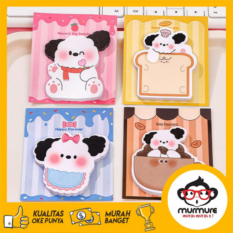 Jual MURMURE I STICKY NOTE / MEMO STICK / NOTES KERTAS TEMPEL PUPPY DOG ...