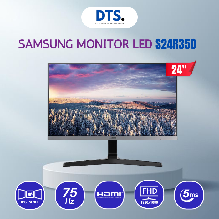 Jual Monitor LED Samsung S24R350 24 Inch IPS 75hz | Shopee Indonesia