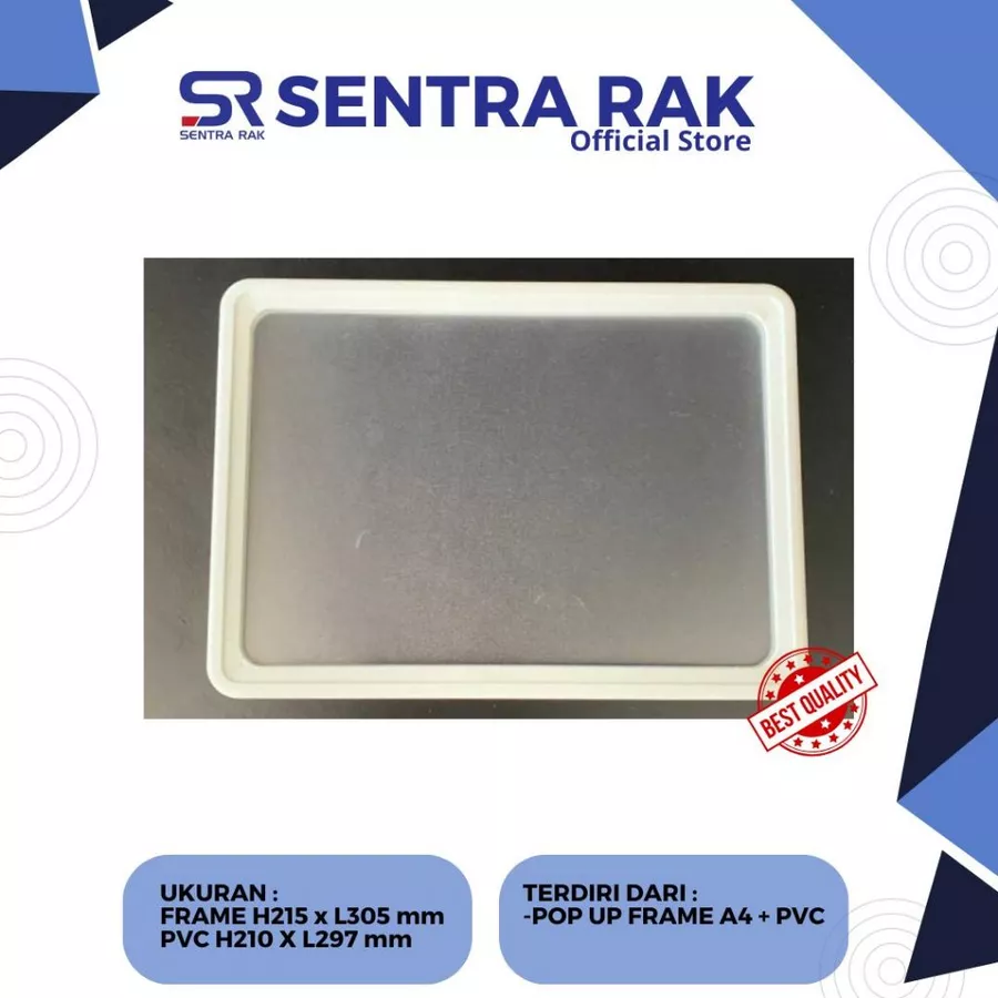 Pop up Frame Promo ukuran A4 (Frame only)