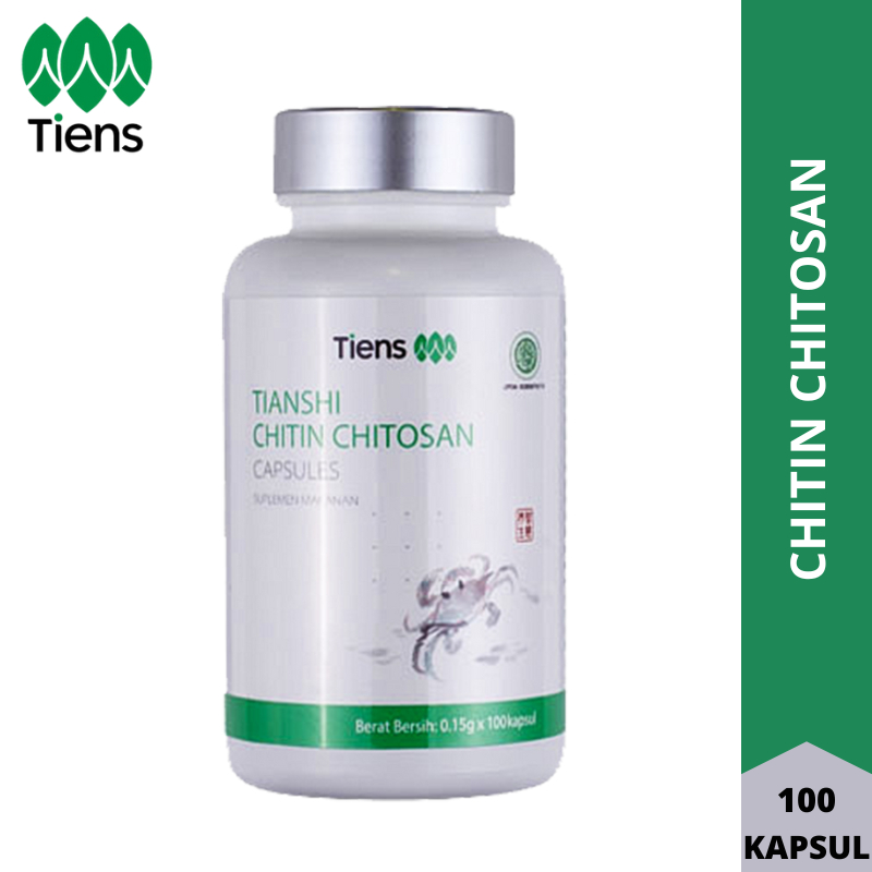 Jual Chitin Chitosan Tiens Original 100 Kapsul - Suplemen Kesehatan dan ...