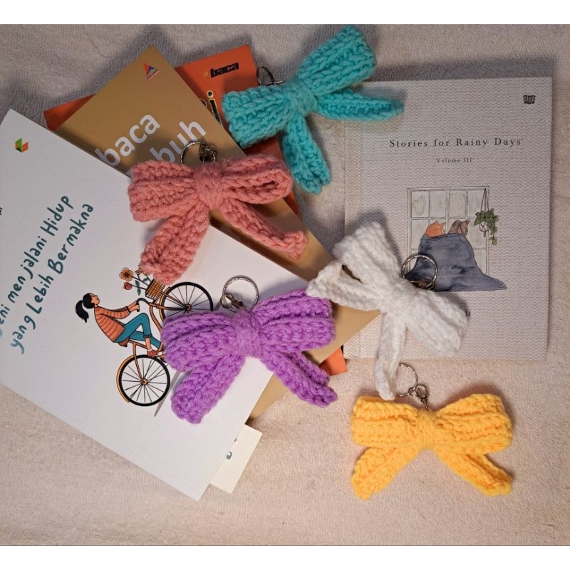 Jual handmade coquette keychain ( rajut ) | Shopee Indonesia