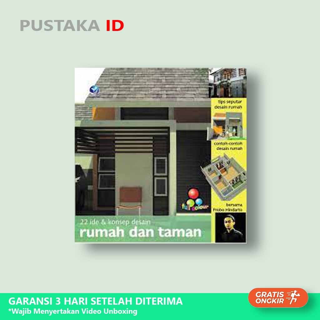 Jual Buku 22 Ide Dan Konsep Desain Rumah Dan Taman - Original | Shopee