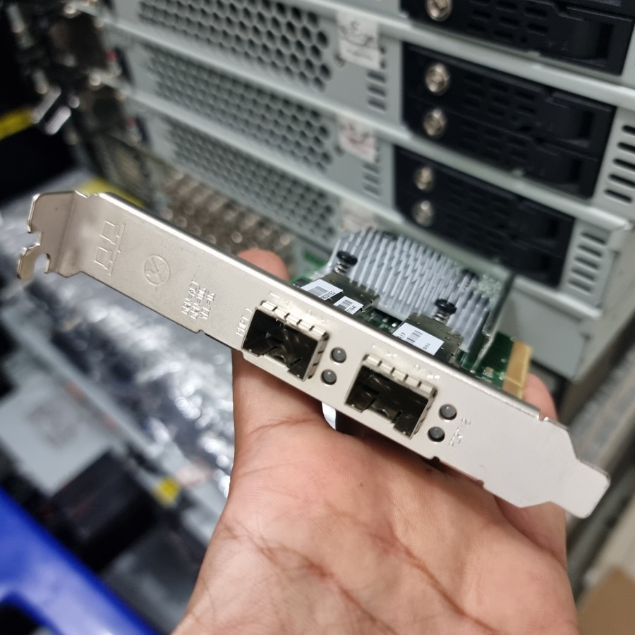 Jual Card Sfp+ Broadcom 10GB Dual Port PCI-E SFP+ 10G Mikrotik X86 Vyos ...