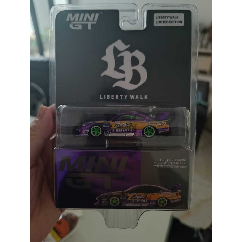 Jual Mini GT 576 LB Silhouette Nissan Silvia S15 Purple FD LBWK Japan ...