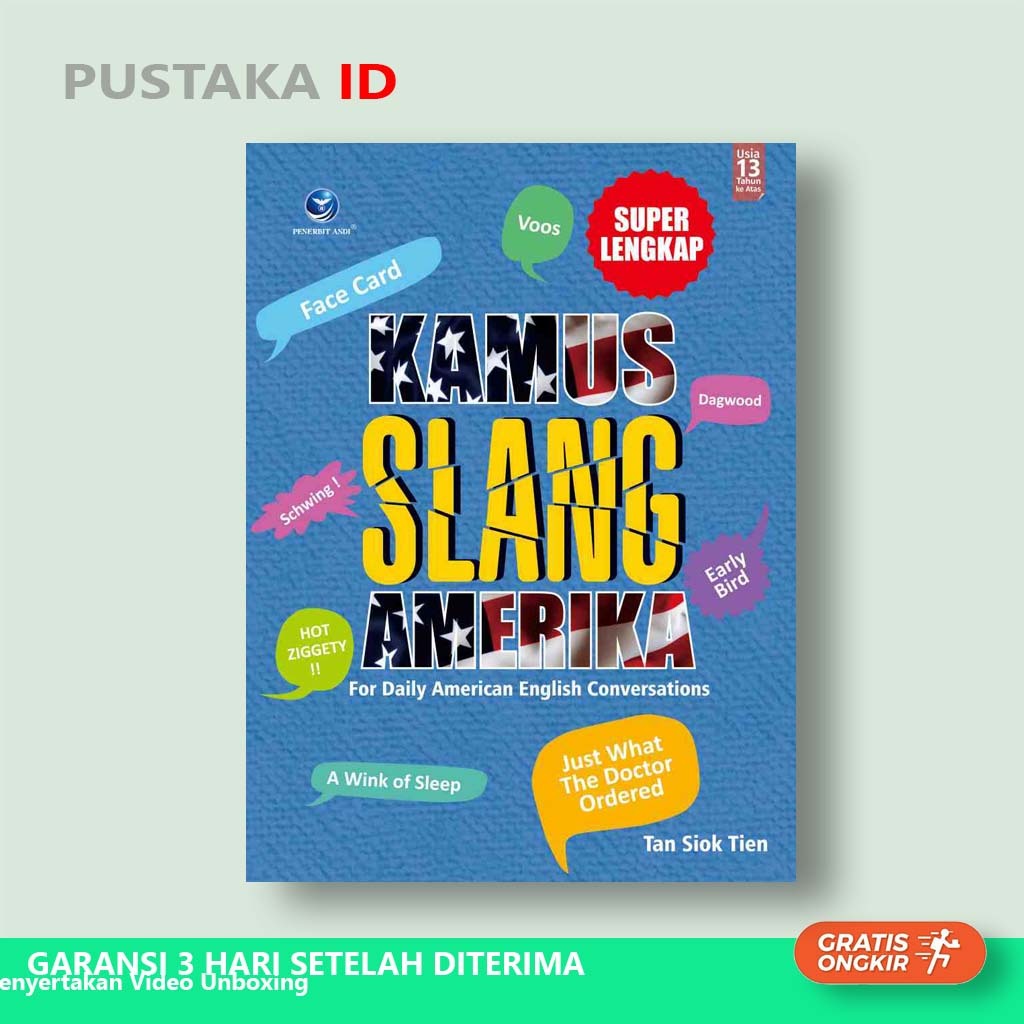 Jual Buku Kamus Slang Amerika For Daily American English Conversations Original Shopee Indonesia