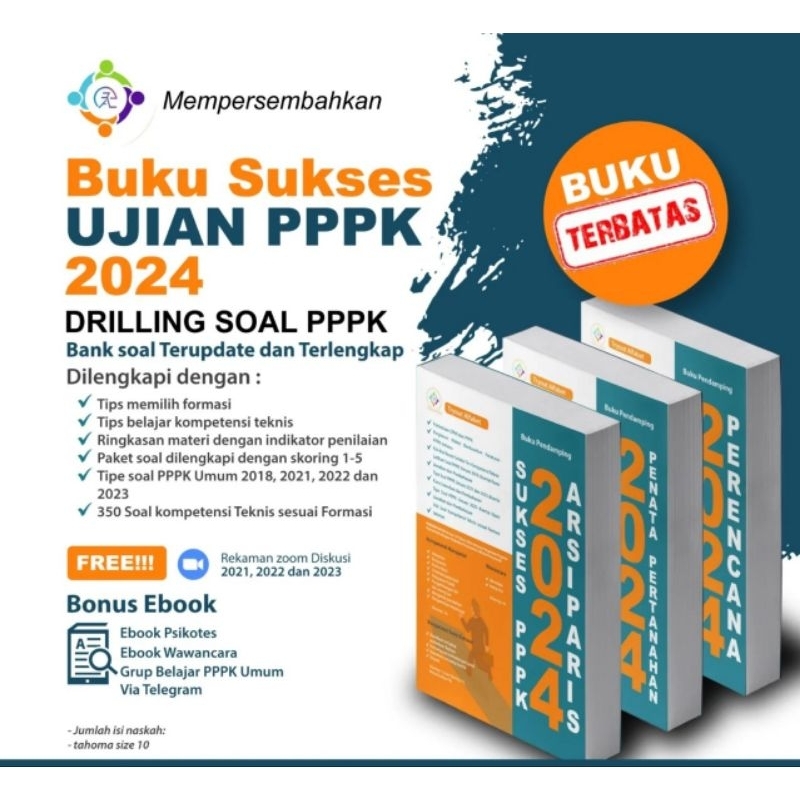 Jual #1 Buku Soal Dan Pembahasan PPPK Kompetensi Teknis 2024 #1 (Analis ...