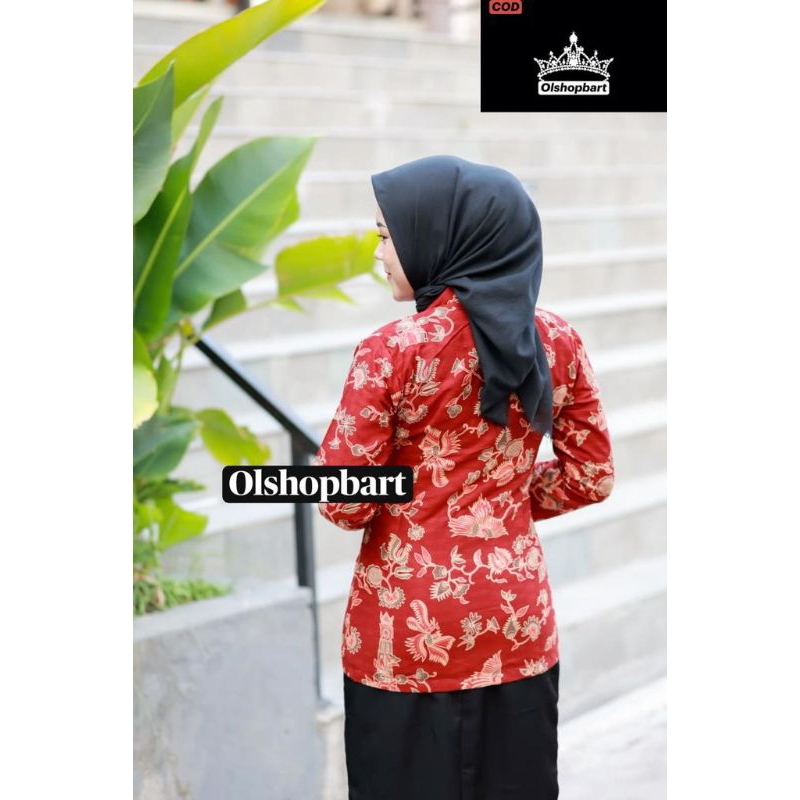 Jual BAJU BATIK DWP DARMA WANITA PERSATUAN LAPIS FURING | Shopee Indonesia