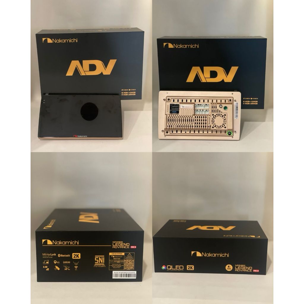 Jual Head Unit Android Nakamichi ADV Legend Advance MK2 9 Inch Ram 6GB ...